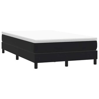 Boxspring zonder matras fluweel zwart 120x210 cm 1