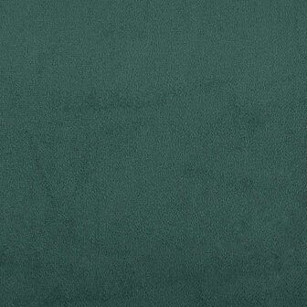 Boxspring zonder matras fluweel donkergroen 120x210 cm 9