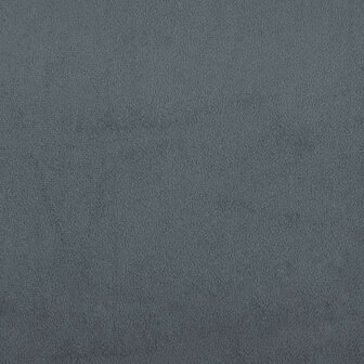 Boxspring zonder matras fluweel donkergrijs 140x210 cm 9