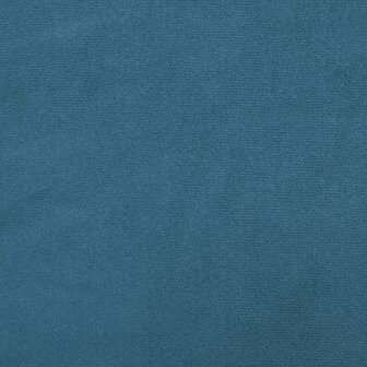Boxspring zonder matras fluweel donkerblauw 140x210 cm 9