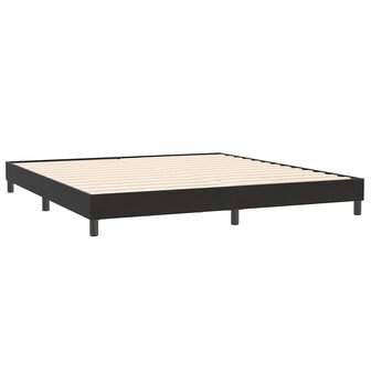 Boxspringbed zonder matras 200x210 cm fluweel zwart 4