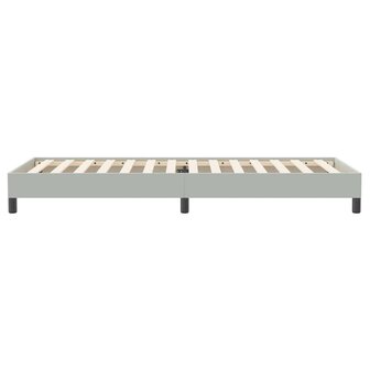 Boxspring zonder matras fluweel lichtgrijs 80x220 cm 6