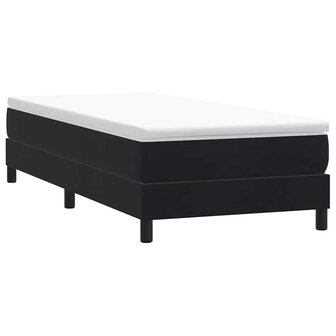 Boxspring zonder matras fluweel zwart 80x220 cm 3