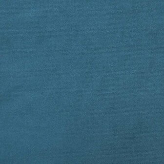 Boxspring zonder matras fluweel donkerblauw 80x220 cm 9