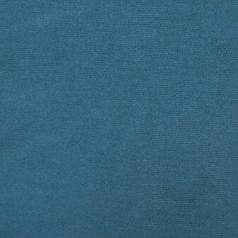 Boxspring zonder matras fluweel donkerblauw 90x220 cm 9