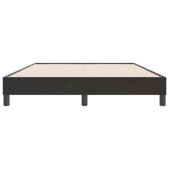Bed boxspring zonder matras 160x220 cm fluweel zwart 5