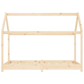 Kinderbedframe massief grenenhout 70x140 cm 4