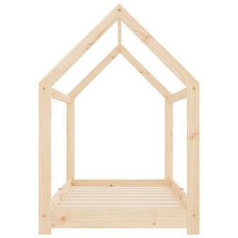 Kinderbedframe massief grenenhout 70x140 cm 5