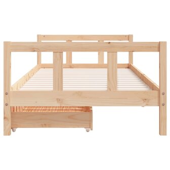 Kinderbedframe 90x200 cm massief grenenhout 5