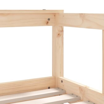 Kinderbedframe 70x140 cm massief grenenhout 8