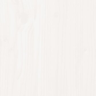 Kinderbedframe 80x160 cm massief grenenhout wit 8