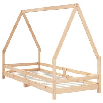 Kinderbedframe 80x200 cm massief grenenhout  3