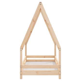 Kinderbedframe 70x140 cm massief grenenhout 4