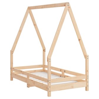 Kinderbedframe 70x140 cm massief grenenhout 6