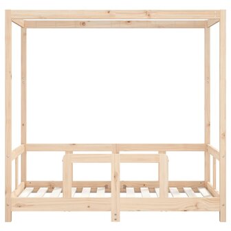 Kinderbedframe 70x140 cm massief grenenhout 4