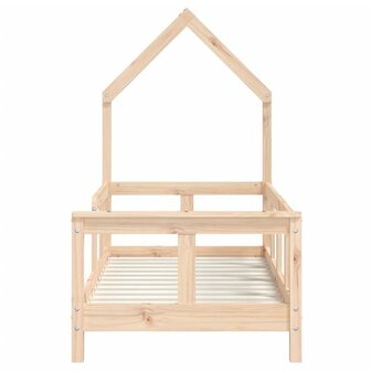 Kinderbedframe 70x140 cm massief grenenhout 4