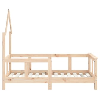 Kinderbedframe 70x140 cm massief grenenhout 5