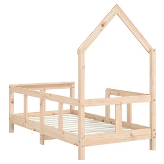 Kinderbedframe 70x140 cm massief grenenhout 6