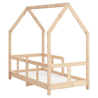 Kinderbedframe 70x140 cm massief grenenhout 6