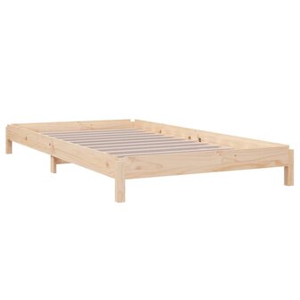 Bed stapelbaar 90x200 cm massief grenenhout 5
