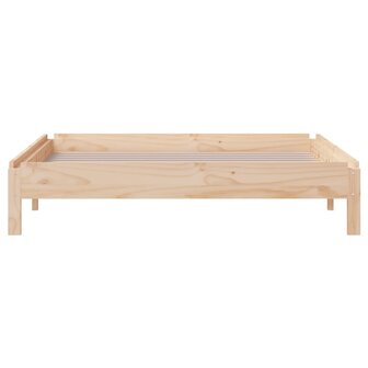 Bed stapelbaar 80x200 cm massief grenenhout 8
