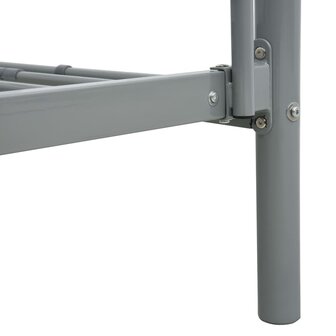Stapelbed metaal grijs 90x200 cm 7