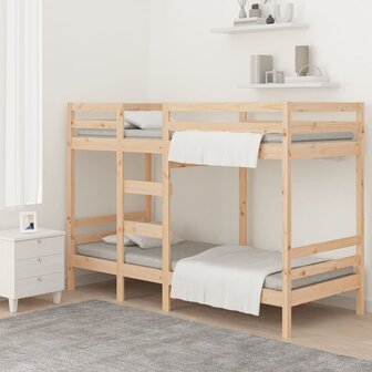 Stapelbed massief grenenhout 75x190 cm 3