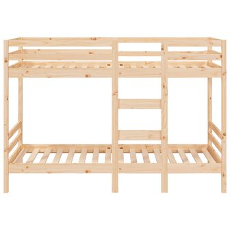 Stapelbed massief grenenhout 75x190 cm 5