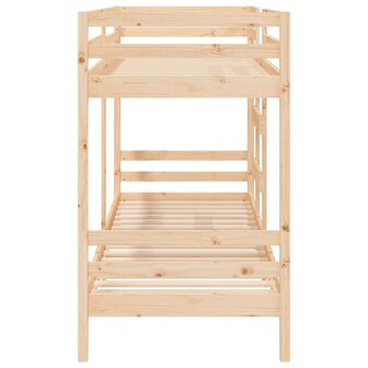 Stapelbed massief grenenhout 75x190 cm 6