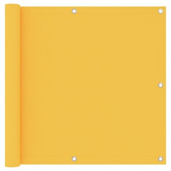 Balkonscherm 90x300 cm oxford stof geel 1