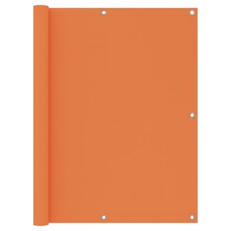 Balkonscherm 120x400 cm oxford stof oranje 1