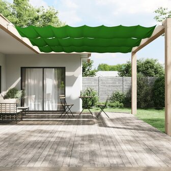 Luifel verticaal 180x360 cm oxford stof lichtgroen 1