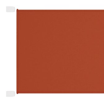 Luifel verticaal 60x360 cm oxford stof terracottakleurig 2