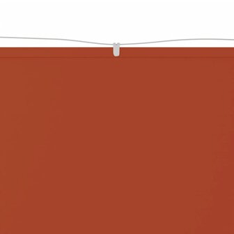 Luifel verticaal 60x360 cm oxford stof terracottakleurig 3