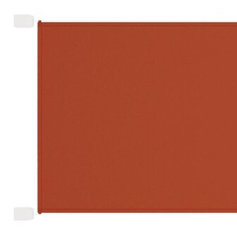 Luifel verticaal 140x360 cm oxford stof terracottakleurig 2