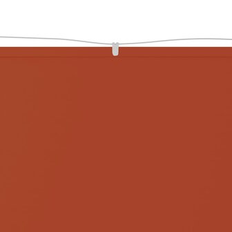 Luifel verticaal 140x360 cm oxford stof terracottakleurig 3