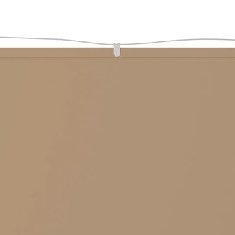 Luifel verticaal 60x360 cm oxford stof taupe 3