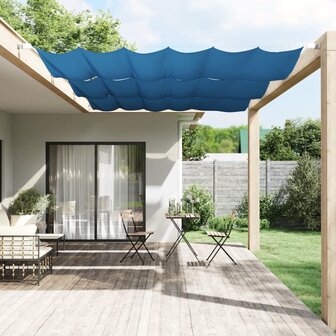 Luifel verticaal 140x270 cm oxford stof blauw 1