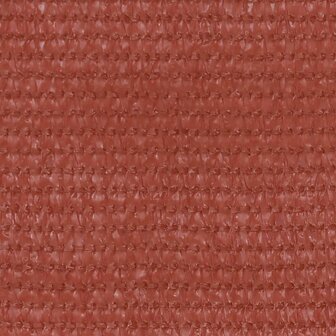 Balkonscherm 75x300 cm HDPE terracottakleurig 2