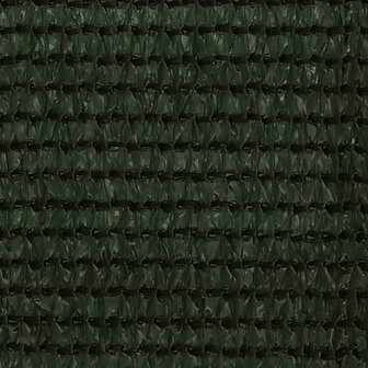 Balkonscherm 90x500 cm HDPE donkergroen 2