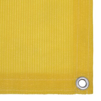 Balkonscherm 75x500 cm HDPE geel 3
