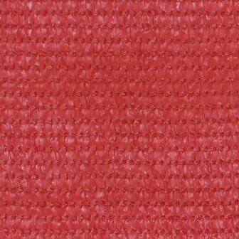 Balkonscherm 75x300 cm HDPE rood 4