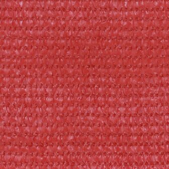 Balkonscherm 90x500 cm HDPE rood 2
