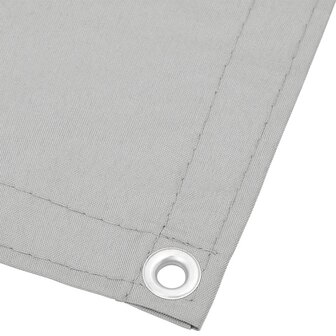 Balkonscherm 90x300 cm 100% oxford polyester lichtgrijs 4