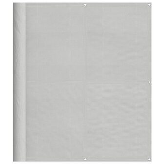 Balkonscherm 120x300 cm 100% oxford polyester lichtgrijs 2