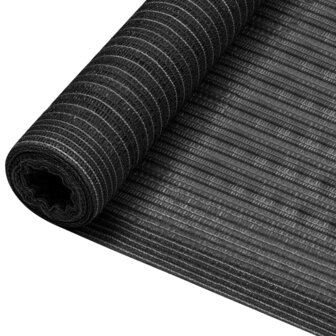Privacynet 75 g/m&sup2; 1,5x50 m HDPE antracietkleurig 1
