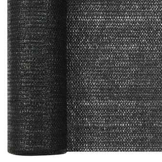 Privacynet 75 g/m&sup2; 1,5x50 m HDPE zwart  3