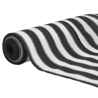 Privacynet 75 g/m&sup2; 1,8x50 m HDPE antracietkleurig en wit 3