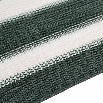 Privacynet 75 g/m&sup2; 3,6x10 m HDPE groen en wit 5