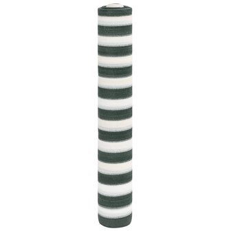 Privacynet 150 g/m&sup2; 2x25 m HDPE groen en wit 1